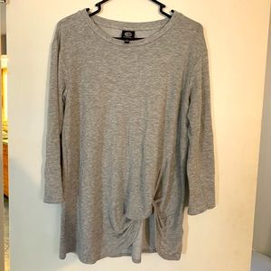 Bobeau Grey Blouse